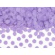 Confetti circles van papier in de kleur lila