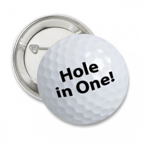Button 'Hole in one'