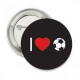 Button 'i love voetbal'