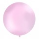 Reuze ballon met een doorsnede van 1meter licht roze