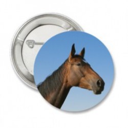 Button 'brown horse'