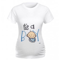 Grappig gender reveal t-shirt It's a Boy