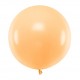 Ronde ballon met een doorsnede van 60 cm pastel licht zalm