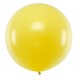 Ronde ballon met een doorsnede van 1 meter pastel geel