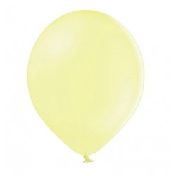 Ballonnen klein, 12 cm extra sterk voor helium of lucht per 10, 20, 50 of 100 stuks pastel baby geel