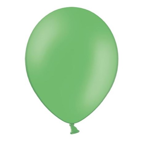 Ballonnen klein, 12 cm extra sterk voor helium of lucht per 10, 20, 50 of 100 stuks pastel groen
