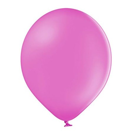 Ballonnen 23 cm pastel fuchsia extra sterk voor helium of lucht per 10, 20, 50 of 100 stuks