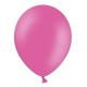 Ballonnen 23 cm pastel hot pink extra sterk voor helium of lucht per 10, 20, 50 of 100 stuks