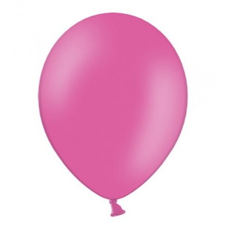 Ballonnen 23 cm pastel hot pink extra sterk voor helium of lucht per 10, 20, 50 of 100 stuks