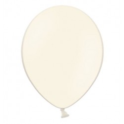 Ballonnen 23 cm pastel ivoor extra sterk voor helium of lucht per 10, 20, 50 of 100 stuks
