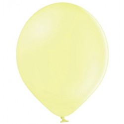 Ballonnen 23 cm pastel licht geel extra sterk voor helium of lucht per 10, 20, 50 of 100 stuks