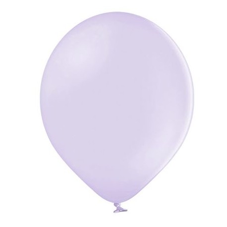 Ballonnen 23 cm pastel licht lila extra sterk voor helium of lucht per 10, 20, 50 of 100 stuks