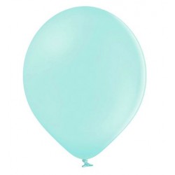 Ballonnen 23 cm pastel licht mint groen extra sterk voor helium of lucht per 10, 20, 50 of 100 stuks