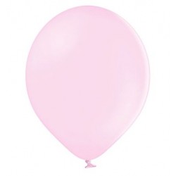 Ballonnen 23 cm pastel poeder roze extra sterk voor helium of lucht per 10, 20, 50 of 100 stuks