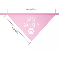 Honden bandana Baby Security roze