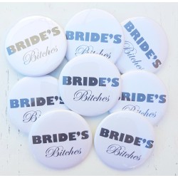 Button Bride's Bitches wit