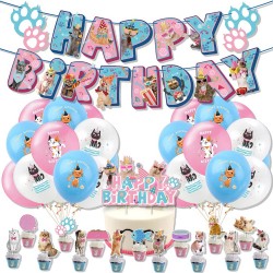 Happy Birthday Cats party pakket 38-delig