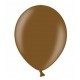 10 Ballonnen extra sterk Metallic chocolade bruin