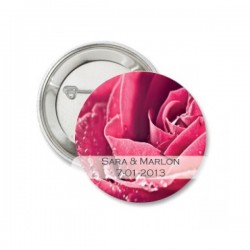 Button Pink Rose
