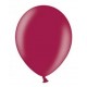 Ballonnen klein, 12 cm extra sterk voor helium of lucht per 10, 20, 50 of 100 stuks metallic bordeaux rood