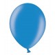 Ballonnen klein, 12 cm extra sterk voor helium of lucht per 10, 20, 50 of 100 stuks metallic korenbloem blauw