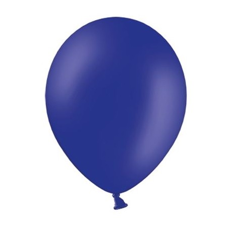 Ballonnen klein, 12 cm extra sterk voor helium of lucht per 10, 20, 50 of 100 stuks pastel royal blue