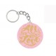 Button All You Need is Love roze met goud