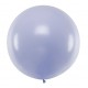 Ronde ballon met een doorsnede van 1 meter pastel licht lila