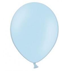 Ballonnen pastel baby blauw 30 cm extra sterk voor helium of lucht per 10, 20, 50 of 100 stuks
