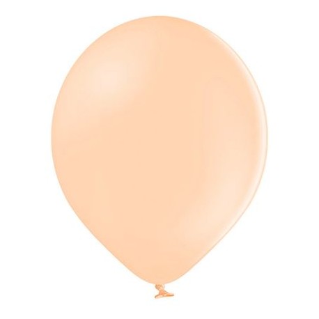 Ballonnen pastel licht zalm 30 cm extra sterk voor helium of lucht per 10, 20, 50 of 100 stuks