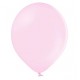 Ballonnen pastel zacht roze 30 cm extra sterk voor helium of lucht per 10, 20, 50 of 100 stuks