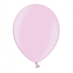 Ballonnen metallic candy pink 30 cm extra sterk voor helium of lucht per 10, 20, 50 of 100 stuks