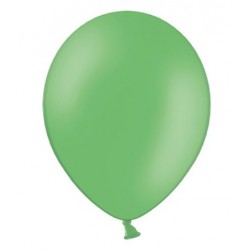 Ballonnen 23 cm pastel groen extra sterk voor helium of lucht per 10, 20, 50 of 100 stuks