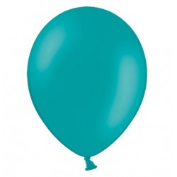 Ballonnen 23 cm pastel lagoon blauw extra sterk voor helium of lucht per 10, 20, 50 of 100 stuks