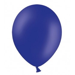 Ballonnen 23 cm pastel royal blue extra sterk voor helium of lucht per 10, 20, 50 of 100 stuks