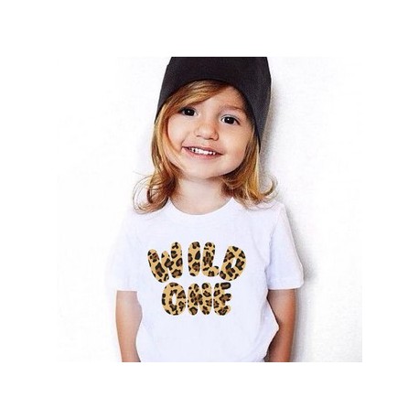 T-shirt Wild One Panter Print