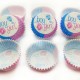 Pake met 100 cupcake bakjes Boy or Girl