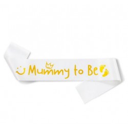 Sjerp Mummy to Be wit met gouden tekst