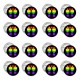 12 Buttons Rainbow Pride Man