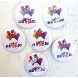 6 Buttons Happy Birthday