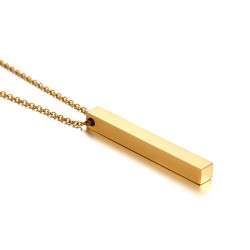 Heren ketting Gold Bar