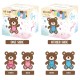 Genderreveal party gamebox Boy or Girl Bear 25-delig