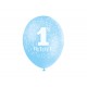 5 Cakesmash Ballonnen 1st Birthday blauw 30 cm