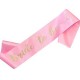 Sjerp Bride to Be roze met metallic gouden tekst