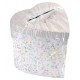 Hartvormige enveloppendoos c.q. moneybox Floral Wedding multi cloured 