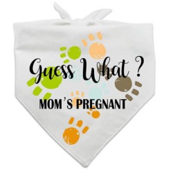 Honden bandana Guess What? Mom's Pregnant