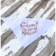 Honden of katten bandana My Humans are getting Married wit met rose goud