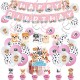 Honden party decoratie set Sweet Dogs 50-delig