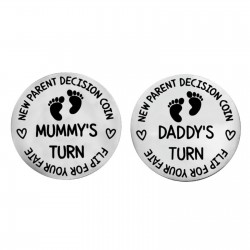 Newborn baby gift Decision Coin