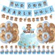 33-delige set We Can Bearly Wait met slingers, ballonnen, taart en cupcake toppers